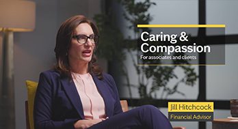 Jill Hitchcock discussing Caring and compassion